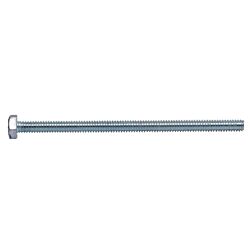 5/16-18 x 6 Hex Tap Bolt, Full Thread, A307 Grade A Zinc 50/Box
