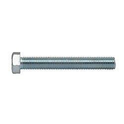 5/16-18 x 2 Hex Tap Bolt, Full Thread, A307 Grade A Zinc 50/Box