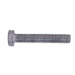 1/2-13 x 3 Hex Tap Bolt, Full Thread, Grade 5 Galvanized