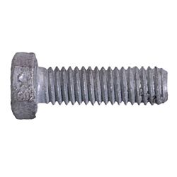 3/8-16 x 1-3/4 Hex Tap Bolt, Full Thread, Grade 5 Galvanized