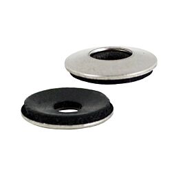 1/2 Neoprene Washer Gr 18.8 Stainless Steel 100/Box