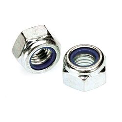 5/8-11 Hex Lock Nut Nylon Insert Zinc 25/Box - 375/Ctn