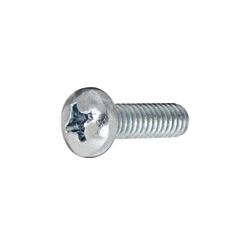 10-24 x 1 Pan Phillips Head Machine Screw Zinc 100/Box (White Box)