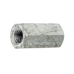1/2-13 x 1-3/4 Rod Coupling Nut A563 Grade A Galvanized