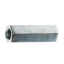 5/8-11 x 1/2-13 Reducer Rod Coupling Nut Zinc 25/Box