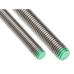 1/4-20 x 6ft Threaded Rod Gr 304 Stainless Steel 50/Tube