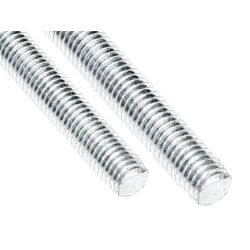 3/4-10 x 10ft Threaded Rod Zinc 5/Tube