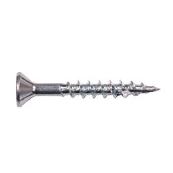 8 x 1 Flat Phillips Head Spur Screw Nibs Type 17 Zinc 10,000/Ctn