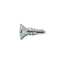 10 x 3/4 Flat Phillips Head Self Drilling Screw Zinc 100/Box - 4000/Ctn
