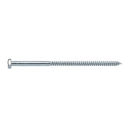 1/4 x 5 Hex Lag Screw Zinc 100/Box