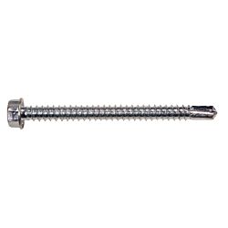 12 x 2-1/2 Hex Washer Head Self Drilling Screw Zinc 100/Box