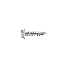 10 x 5/8 Hex Washer Head Self Drilling Screw Gr 410 Stainless Steel 100/Box
