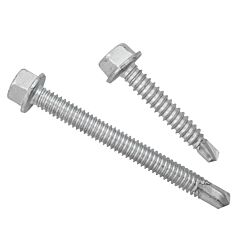 EAJ610 1/4-20 x 2 HWH BI-FLEX™ 300 Series S/S Bi-Metal Self Drilling Screw #3 Pt Stalgard 1500/Ctn