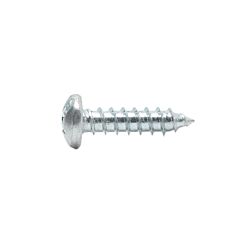 10 x 1 Pan Combo Sheet Metal Screw Zinc 100/Box - 4000/Ctn