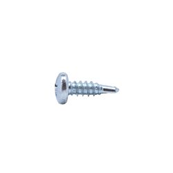 10 x 1-1/4 Pan Head Phillips Self Drilling Screw Zinc 100/Box