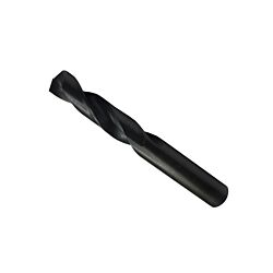 1/2 HSS Stub Length Drill Bit Fractional Black Oxide 135 Split Point 5/Pack