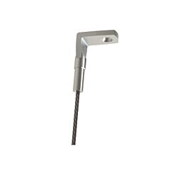 3/32" 150 lb Rated x 30ft, 90° 3/8" Eyelet Cables, 10/Bag