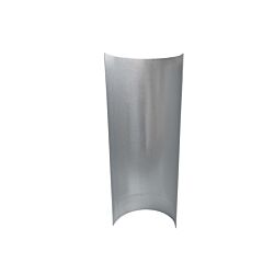 5in x 12in Insulation Protection Shield Electro-Galvanized w/ 5/16 Bolt Hole