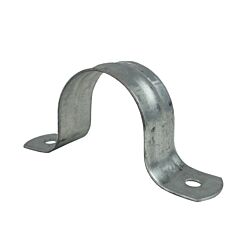 1" Pipe Strap 2 Hole Pre-Galvanized