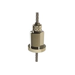 3/32" 100 lb Rated Strut Locks, Downward Facing, 10/Bag