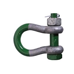 G-5263 1 Green Pin Super Shackle Galvanized WLL 12.5T
