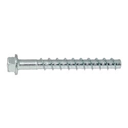 AF 1/2 x 4 Hex Head Concrete Screw-Anchor Zinc 25/Box - 100/Ctn