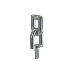 3/8-16 Male/Female Swivel Rod Hanger Electro-Galvanized 50/Box